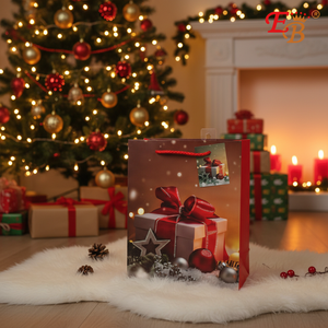 144pcs/CS 10.2 \ "X12.5 \" X4.7 \ "Sac cadeau de Noël Fournitures de vacances - Product Image 4