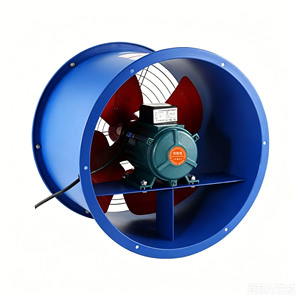 Ventilateur axial à faible bruit de 12 pouces, pales en acier au carbone, ventilation industrielle, sortie d'usine, OEM ODM - Product Image 4
