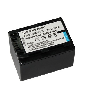 Batterie NP-FH70 2200mAh pour caméscopes Sony HDR-SR10E SR11E SR12E, certifiée CE RoHS, vente en gros, cellule de pointe - Product Image 3