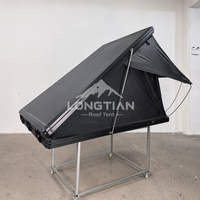 Tente de toit triangulaire en aluminium - Coque à faible dragée thermique 210 cm, 3000 cycles hydrauliques, OEM