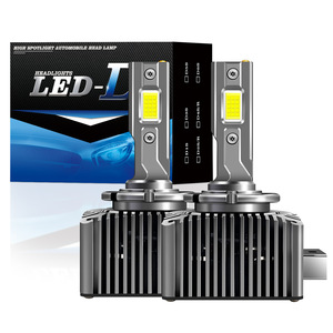 Faro LED de Alta Potencia Serie D D1S-D8S 100W 6500K Lámpara de Xenón IP68 Impermeable 30000 Lúmenes Ajuste Universal Tubo de Cobre Láser - Product Image 1