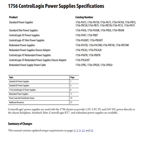 Nuevo Controlador PLC SER B 1756-PA75 de Marca, Fuente de Alimentación CA 1756PA75 - Product Image 3