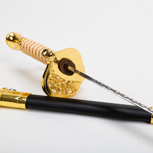 <span class=keywords><strong>Sabre</strong></span> de cérémonie de garde d'honneur européen en or, lame gravée, avec fourreau, collection, cadeau et vente en gros - Product Image 3