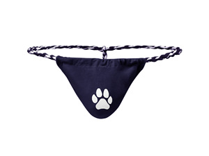 Culotte string sexy pour <span class=keywords><strong>homme</strong></span> de haute qualité, avec <span class=keywords><strong>ceinture</strong></span> <span class=keywords><strong>tressée</strong></span> unique, motif patte mignon, douce et respirante, style bikini pour <span class=keywords><strong>homme</strong></span> - Product Image 5