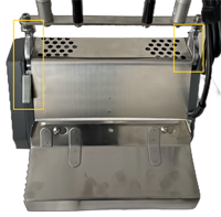 Kit de connecteurs inférieurs pour poignée de machine de nettoyage de tapis, pièces détachées, en acier inoxydable 304, 0,8 kg, neuf, fourni par le fabricant, fabriqué en Chine