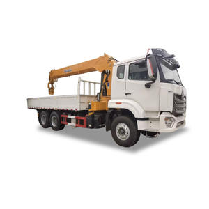 شاحنة سينوتراك هووو إن إكس 6×4 مع رافعة يورو 2 حمولة 20 طن مركبة نقل جديدة تعمل بالديزل - Product Image 4