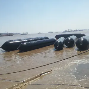 マリンランチリフティングムービングインフレータブルラバーエアバッグ手漕ぎボート船
