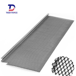 Protection de gouttière en maille anti-feuilles, Protection de gouttière en maille pour toit, Protection de gouttière en aluminium - Product Image 5