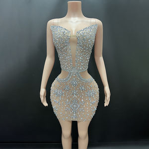 Novance Y4986服装设计服务优雅鸡尾酒舞会礼服正式定制生日性感女装女士派对俱乐部之夜 - Product Image 2