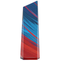 Trofeo de Cristal Transparente Grabado Personalizado, Premio Grande de Honor para Fútbol, Baloncesto, Deportes, Fútbol Americano, Competiciones Deportivas