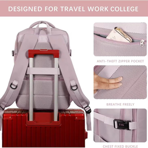 Sac à dos pour ordinateur <span class=keywords><strong>portable</strong></span> de voyage personnalisé de <span class=keywords><strong>17</strong></span> <span class=keywords><strong>pouces</strong></span>, sac de travail décontracté, sac d'affaires, sac à dos approuvé par les compagnies aériennes - Product Image 4