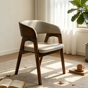 Nuova <span class=keywords><strong>Sedia</strong></span> da Pranzo in <span class=keywords><strong>Legno</strong></span> Massello di Quercia/Frassino, Design Moderno con Schienale Leggero, Pelle <span class=keywords><strong>Bianca</strong></span>, Arredamento per Casa <span class=keywords><strong>e</strong></span> Ristorante - Product Image 1