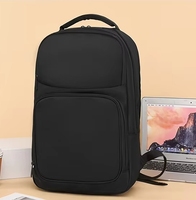 Mochila para Portátil de Gran Capacidad, Unisex, Impermeable, Oxford, de Alta Calidad, con Puerto USB, para la Escuela, Oficina y Viajes, Personalizable