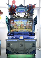 Machine de jeu de tir de basket-ball d'arcade électronique de centre d'amusement d'intérieur de combattant de basket-ball à jetons pour FEC