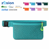 Sac banane personnalisé en toile avec logo sur mesure, vente en gros, fabricant OEM, pour le voyage