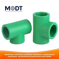 PPR Tuyau Socket Equal Tee Couplage Adaptateur Coude Union Connecteur Tube Raccords Laiton Cuivre Haute Approvisionnement En Eau Plomberie Exportateur