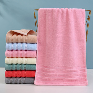 Toalla Facial de Algodón Puro 35x75 cm, Color Sólido, Agradable para la Piel, Uso Doméstico - Product Image 1