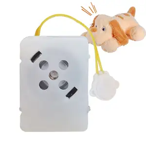 High-Quality Mini Square Sound Recording squeeze-trigger voice-activated recorder device For Stuffed Animal Insert Square Toy