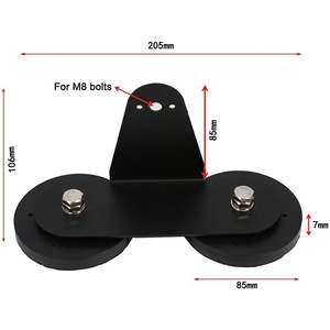 Car Roof <b>Light</b> Mount Magnetic Bracket Steel For <b>Led</b> <b>Bar</b> <b>Light</b> Sunroof Mounting - Product Image 2