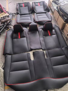 Set Completo di <span class=keywords><strong>Coprisedili</strong></span> per Auto di Lusso in Pelle, Fodere Automobilistiche Durevoli e Confortevoli Adatte per BYD/HONDA/TOYOTA/FORD/LEXUS/<span class=keywords><strong>MAZDA</strong></span>/BMW/AUDI - Product Image 5