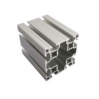 Système d'assemblage en aluminium série 6000, profilés à fente en T 8080, extrudés, pliables, pour assemblage industriel en aluminium