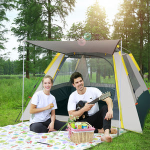 Tienda de campaña al aire libre para 2-4 personas para amanecer, atardecer, lluvia, sala de estar - Product Image 3