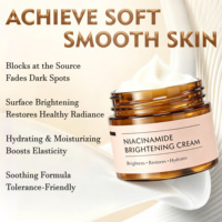 Crème Visage 3% Niacinamide : Estompe les Taches Brunes, l'Hyperpigmentation, Éclaircissante, Hydratante et Unifiante