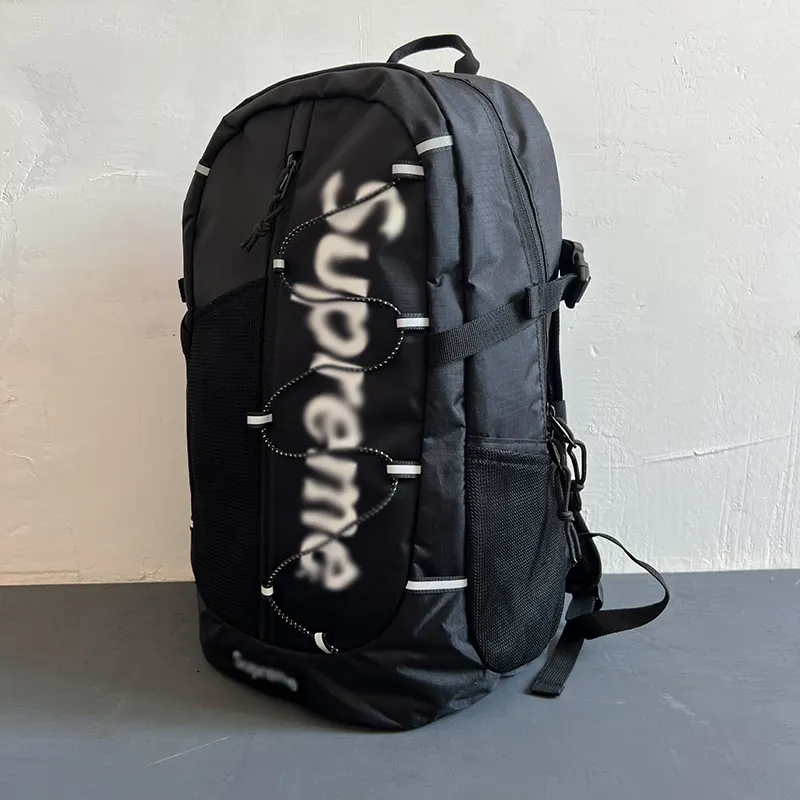 Supre Lightweight Waterproof Reflective Woman Backpack Sport Bags Rucksack Designer Backpack