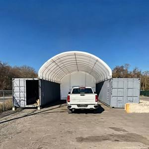 Abri pour conteneur maritime 12x6m pour entrepôt ou <span class=keywords><strong>garage</strong></span> de conteneurs de 20 pieds - Product Image 1