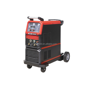 Soudeuse <span class=keywords><strong>MIG</strong></span> <span class=keywords><strong>MAG</strong></span> multifonction à impulsions haute vitesse refroidie par eau MIG500DW, version économique avec <span class=keywords><strong>chariot</strong></span> porte-bouteilles de gaz - Product Image 4