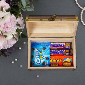 भूरे लकड़ी के उपहार प्राकृतिक लकड़ी शिल्प हस्तनिर्मित हरे रंग की ढक्कन बहु-कार्यात्मक कस्टम लोगो लकड़ी बॉक्स - Product Image 5