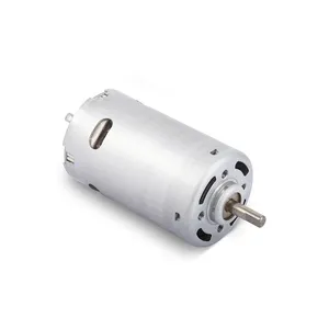 Rs997 25mm micro motor dc 12v con doble eje motor dc para herramienta eléctrica