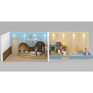 Équipement <span class=keywords><strong>de</strong></span> terrain <span class=keywords><strong>de</strong></span> jeu intérieur pour enfants en blocs souples, adapté aux tout-petits, sûr pour les enfants en garderie et en école maternelle. - Product Image 6