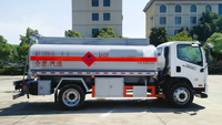Camión Cisterna de Combustible Móvil Personalizado de Fábrica, Camión de Reabastecimiento de Combustible para Transporte de Carga Pequeña