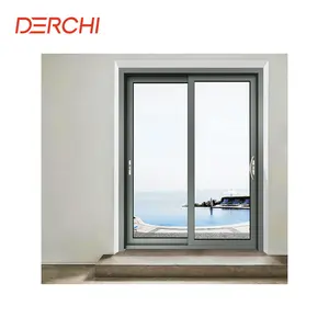 Balcony Porch Aluminum Multi Slide Doors Exterior Patio Double Panel Sliding Door