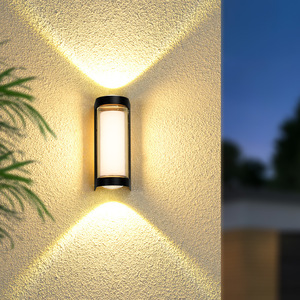 Lampe murale extérieure LED 16-24W, étanche, pour balcon, porte d'entrée, terrasse - Product Image 2