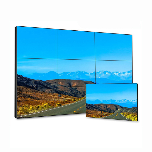 Indoor HD Digital Signage 55-Inch 3x3 Splicing Large LCD Video Wall Display with SDK 5-Year Warranty for Hotel Monitoring