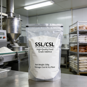 Émulsifiant de qualité alimentaire SSL/CSL <span class=keywords><strong>E481</strong></span> E482 pour la pâtisserie, conditionneur de pâte, prix d'usine - Product Image 1