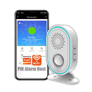 TY-PIR-5 Tuya – Système d'alarme domestique intelligent sans fil avec détecteur de mouvement PIR, capteur infrarouge, système hôte WIFI, sonnette et sirène 85 dB - Product Image 1