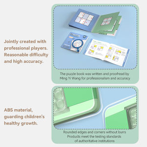 Puzzle de <span class=keywords><strong>Sudoku</strong></span> d'échecs d'entraînement de pensée logique avec des jouets éducatifs de casse-tête de livre pour des enfants adultes - Product Image 3
