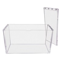 Support de présentation en acrylique pour comptoir, idéal pour la mise en valeur des produits