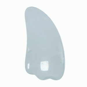 กระดานกัวซาเรซิ่นสีขาวรูปเขาวัว เครื่องมือเสริมความงามสำหรับนวดหน้า - Product Image 2