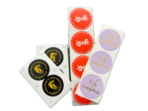 Tem nhãn mã vạch số seri biến đổi in cuộn tùy chỉnh, tem dán cửa tủ đông tùy chỉnh, máy in tem đã qua sử dụng - Product Image 2