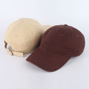 High Quality Plain Blank 6 Panel Baseball Cap Unstructured <b>Dad</b> Hat Custom Embroidery Logo Vintage Image Sporty Street 100% - Product Image 2