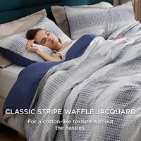 Ensemble de housse de couette en tissu polyester confortable, personnalisable OEM/ODM, anti-plis, pour la décoration intérieure