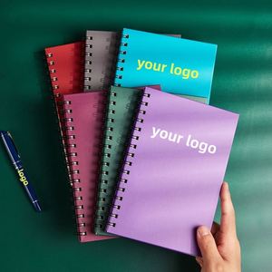 Fournitures de bureau A5, logo personnalisé, respectueux de l'environnement, impression UV, carnet à spirales pour que les étudiants puissent écrire confortablement - Product Image 2