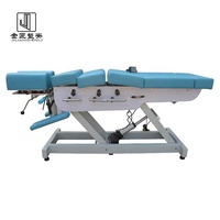 Table de chiropratique moderne en métal pour usage en salle de sport, mobilier de salon durable