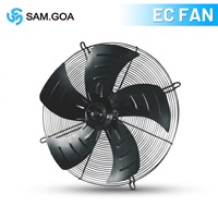 Ventilateur d'extraction sans entretien à moteur axial EC pour cabine de peinture, chambre de pulvérisation, refroidissement par condenseur, ventilation domestique, électrique, OEM ODM