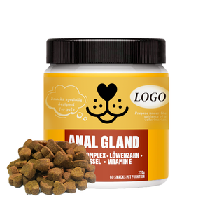 Integratori per animali domestici masticazione della ghiandola anale per cani e gatti OEM/ODM Pet Health Care integratore per animali domestici mastica etichetta privata - Product Image 1