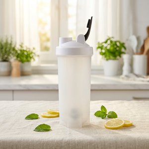 750ML Plastic <b>Shaker</b> <b>Bottle</b> With Push Pull Lid Bpa Free For Gym And Travel Adults Sports Design - Product Image 2